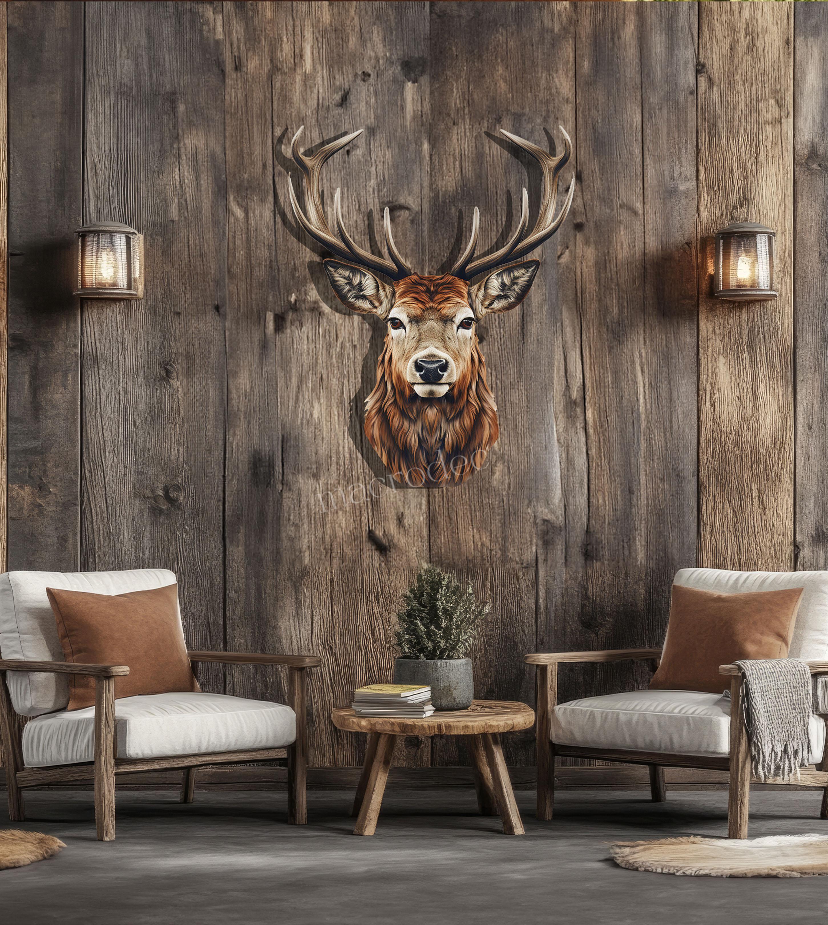 Vahşi Geyik Kafası